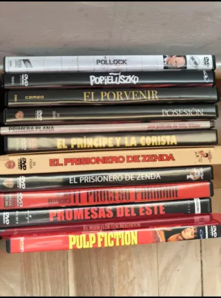 Pack DVDs Letra P