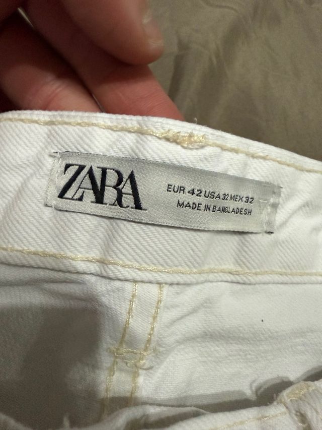 Jeans bianco zara 