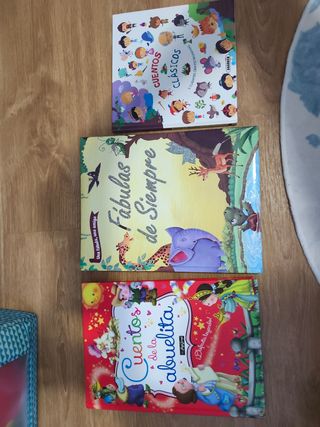 Lotes libros infantiles de 3 a 5 años,13 en total.