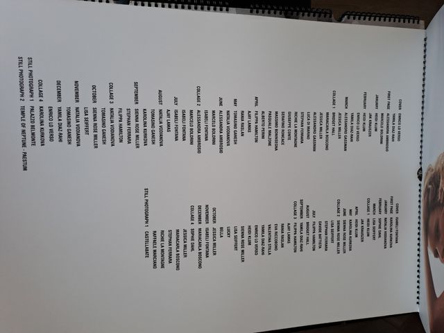 Calendario PIRELLI 2003