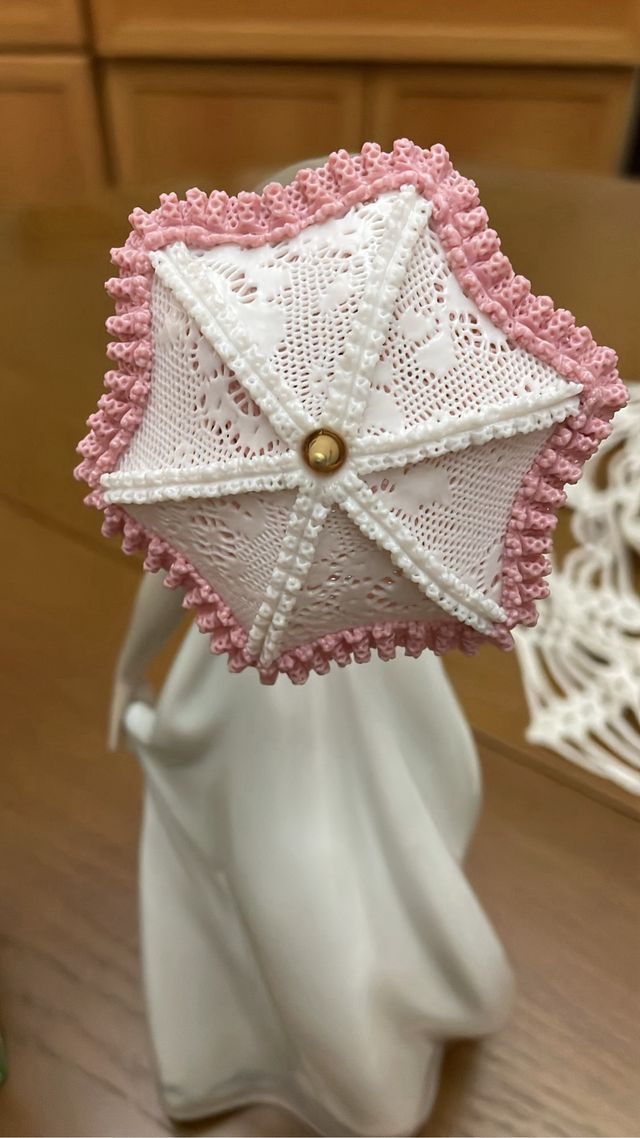 Figura de Lladro. Chica con sombrilla precio a neg