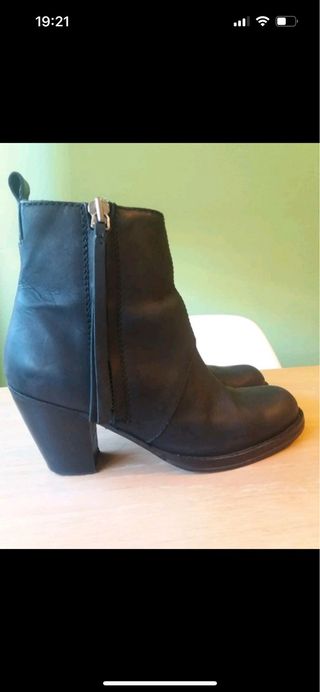 Botines tacon talla 39