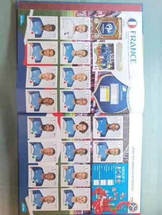 Album cromos tapa dura  Rusia 2018 LLENO