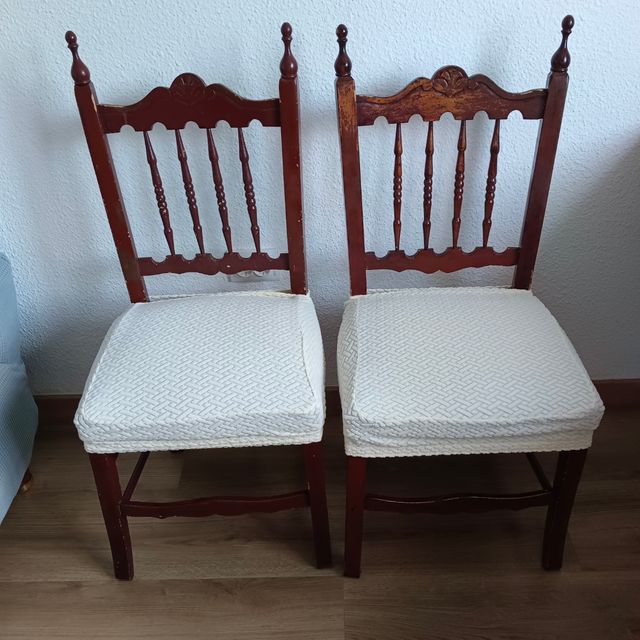 URGE Lote 2 sillas madera