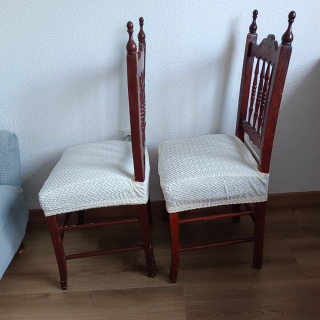 URGE Lote 2 sillas madera