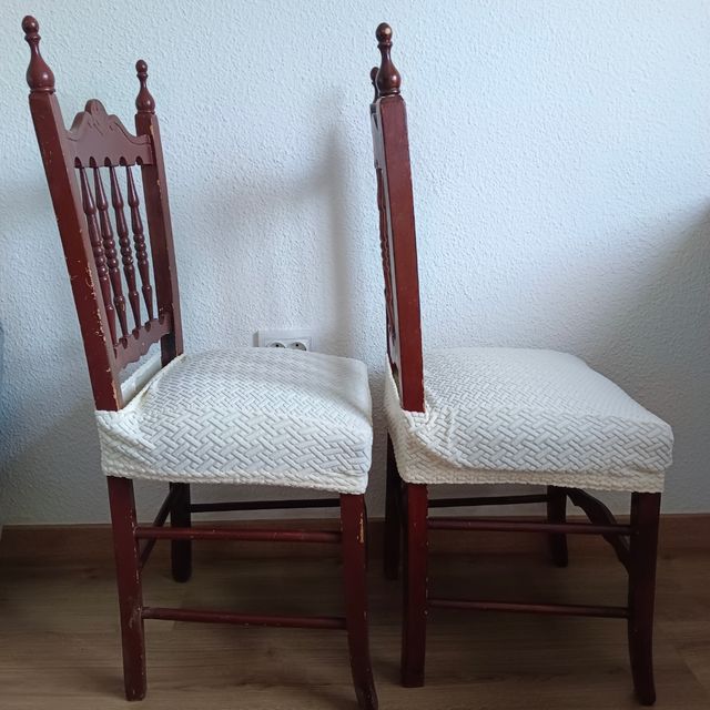 URGE Lote 2 sillas madera