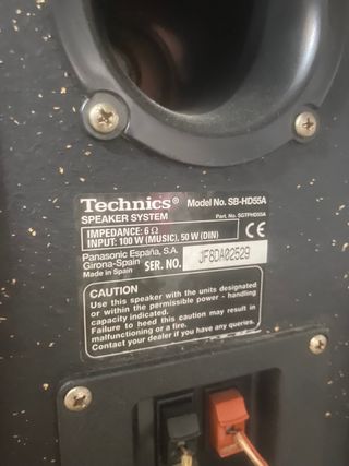 Altavoces Technics
