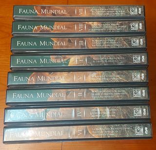 Colección 16 VHS Fauna Mundial .