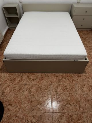 Pack dormitorio cama matrimonio