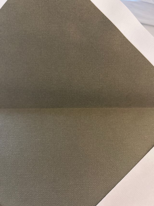 SOBRES INVITACION DE BODA PAPEL VERJURADO BLANCO