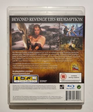 Heavenly Sword Playstation Ps3 Videogame