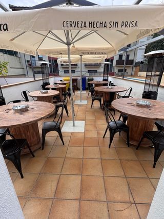 MESAS BOBINAS CARRETE MADERA CABLE CHILLPALET