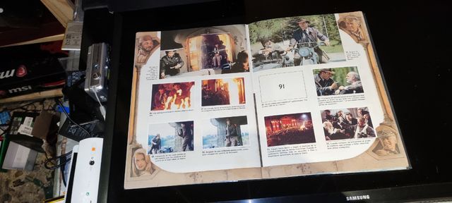 INDIANA JONES LA ÚLTIMA CRUZADCON PÓSTER