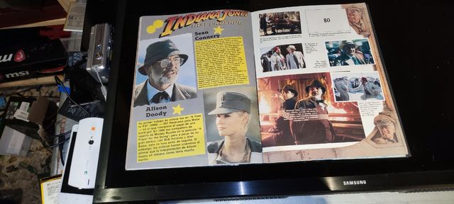 INDIANA JONES LA ÚLTIMA CRUZADCON PÓSTER