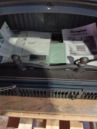 Chimenea de leña hergom