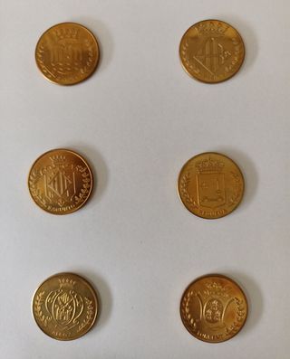 Monedas orígenes íbero romanos ciudades valenciana