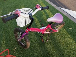 Bicicleta niña. Edad 3-6 años