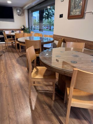 MESAS BOBINAS CARRETE MADERA CABLE CHILLPALET