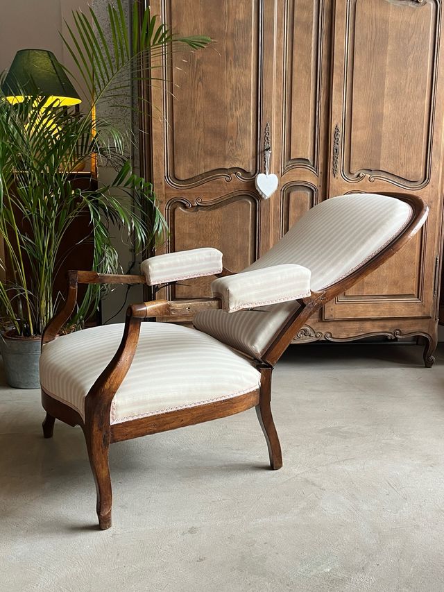 Sillón Louis Philippe Voltaire abatible