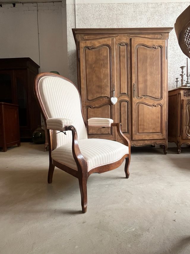 Sillón Louis Philippe Voltaire abatible