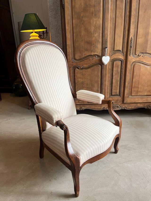 Sillón Louis Philippe Voltaire abatible