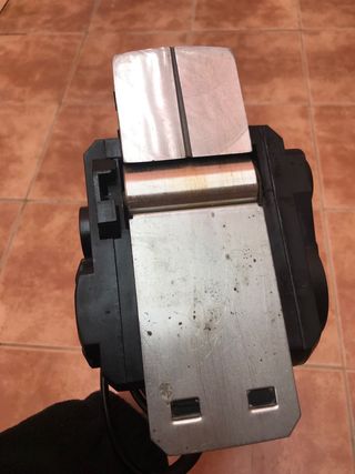 Lijadora de madera.con su caja.