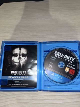 Call of duty ghost juego ps4