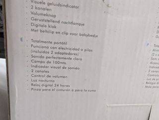 Vigila escucha bebés Lindam