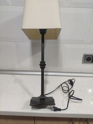 LAMPARA HIERRO FORJADO