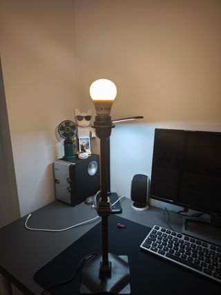 LAMPARA HIERRO FORJADO