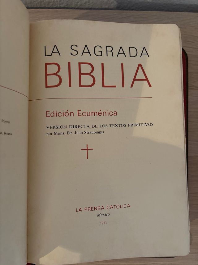 SAGRADA BIBLIA EDICIÓN ECUMÉNICA