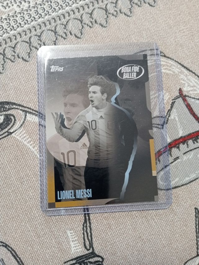 Carta Futbol Lionel Messi