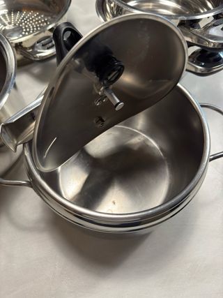 Set di pentole acciaio inox