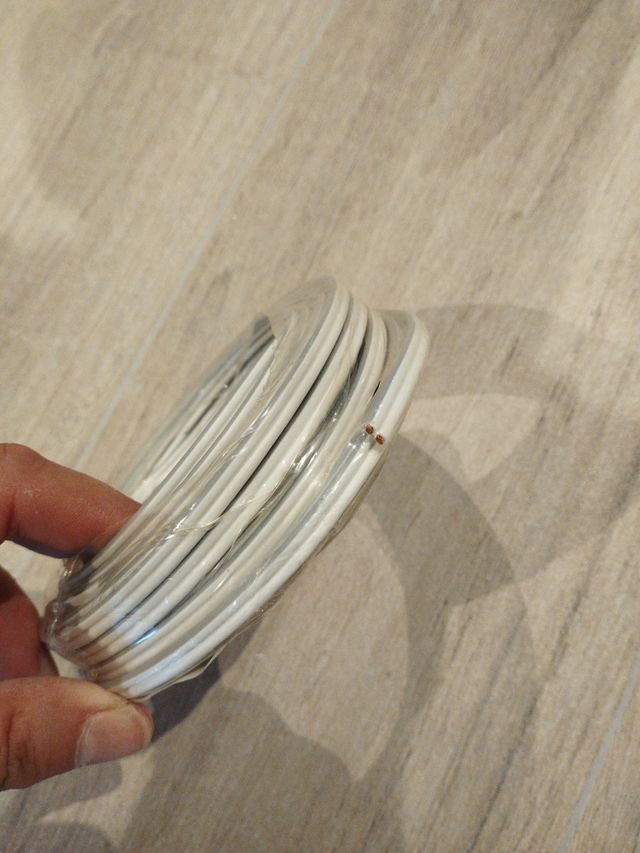 Cable alta fidelidad 2x1.5mm. 10m