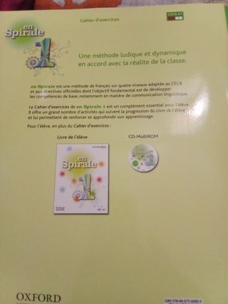 Spirale 1. Livre de l'élève (Spanish Edition)