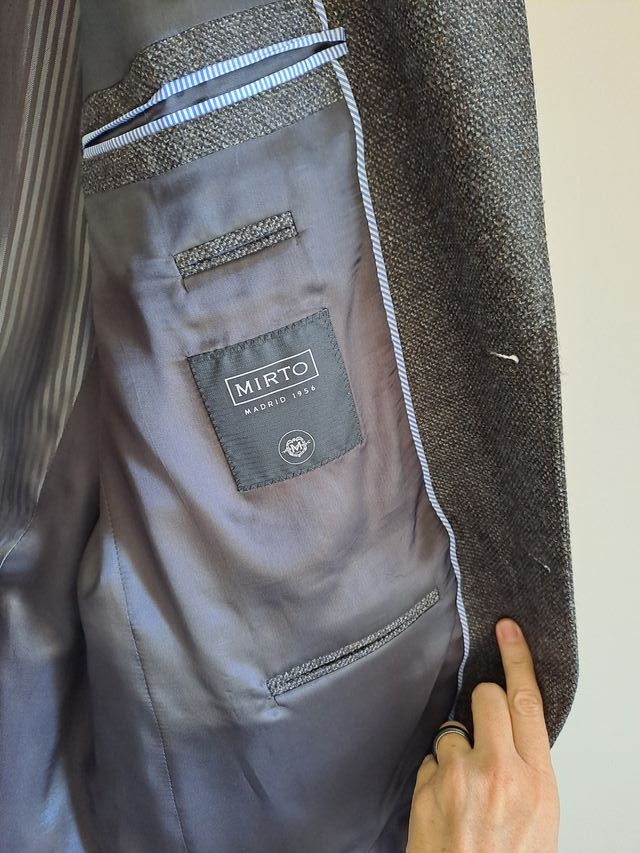 Americana gris caballero Mirto T.54 Nueva