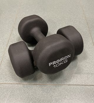 Juego de dos mancuernas de 10kg  - PROIRON