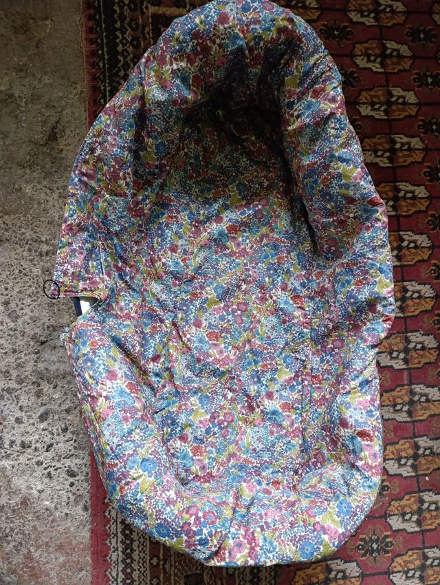 Funda de capazo carro de bebe azul marino Bugaboo