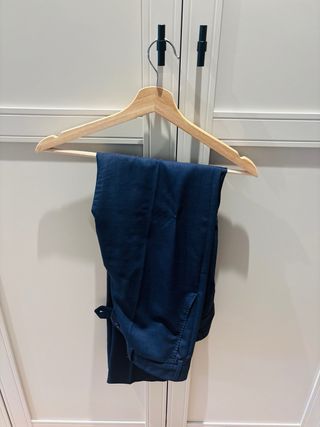 Traje azul marino Massimo Dutti