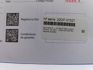 Bicicleta Berria Bravo 5 talla M 