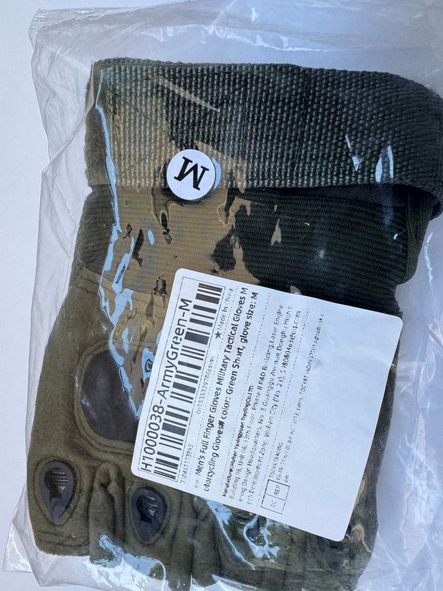 Guantes tácticos, Airsoft, oliva, nuevo