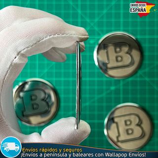 X4 Emblemas Brabus 56mm Pegatinas Tapacubos Llanta