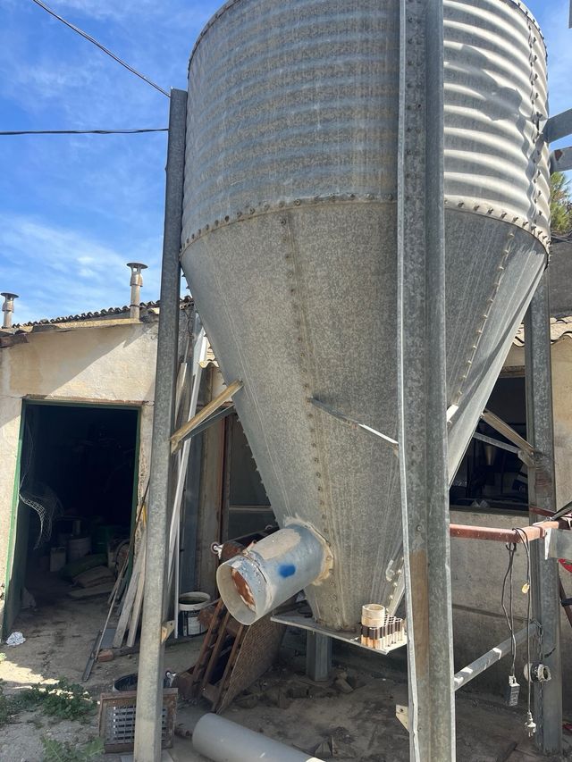 Silo galvanizado para pienso