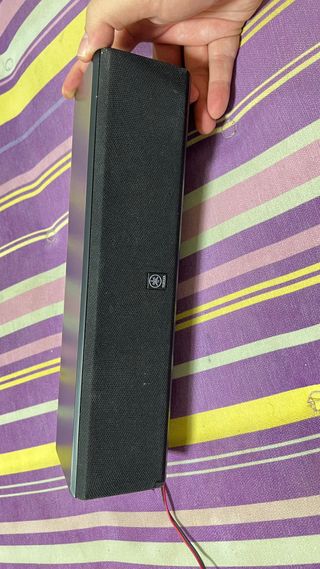 Conjunto home cinema y altavoces