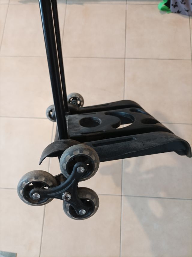 Carrellino telescopico porta zaino