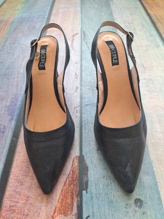 Zapatos tacón Cuplé