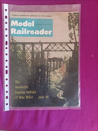 Model Railroader Mayo a Noviembre 1964