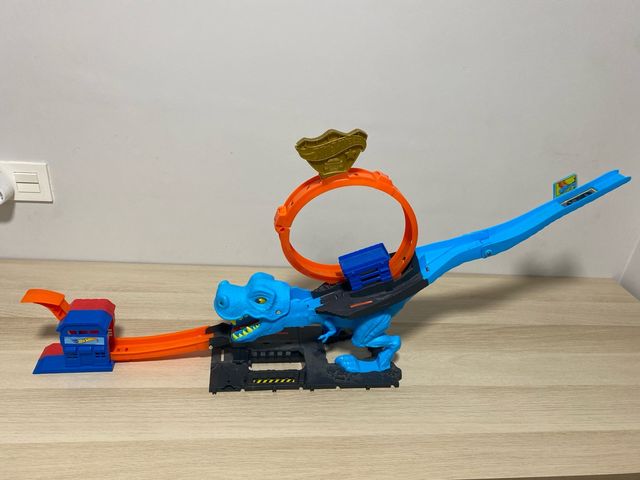 Pista de Hot wheels niños