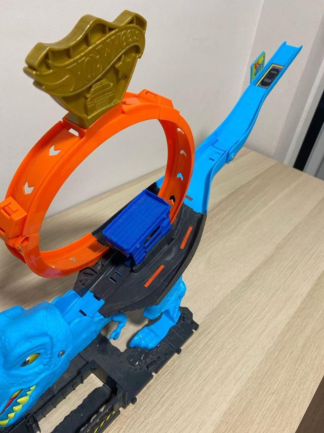 Pista de Hot wheels niños