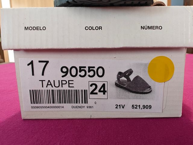 Sandalias de piel niño